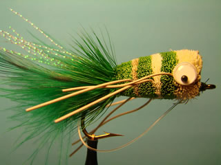 Green, White, Bass Bug (6)